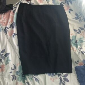 Sophisticated Black Pencil Skirt